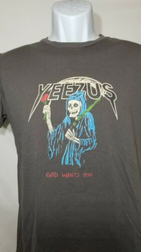 Yeezus x Hiclol  Short Sleeve Black Small Kanye